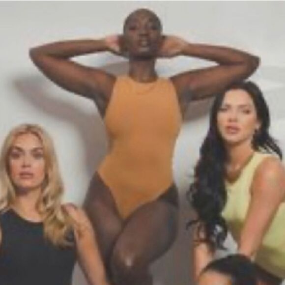 Vitality Balance Athletica The Allora Bodysuit Tan Orange Medium - Picture 7 of 7